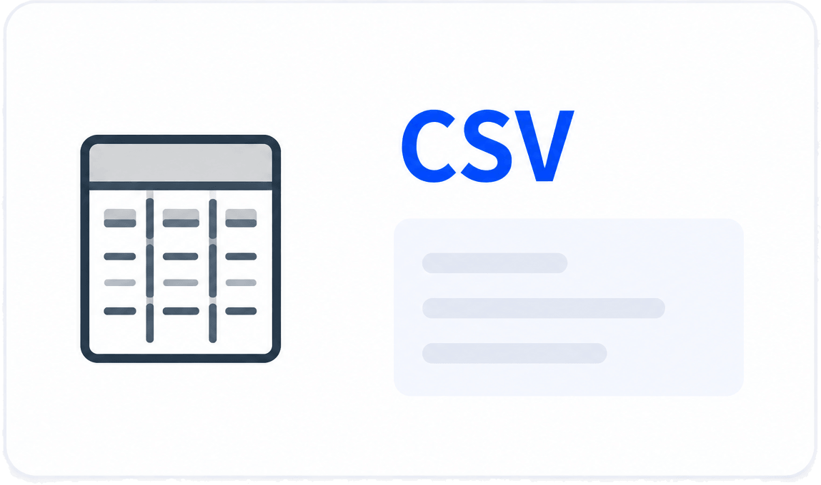 CSVの注文
