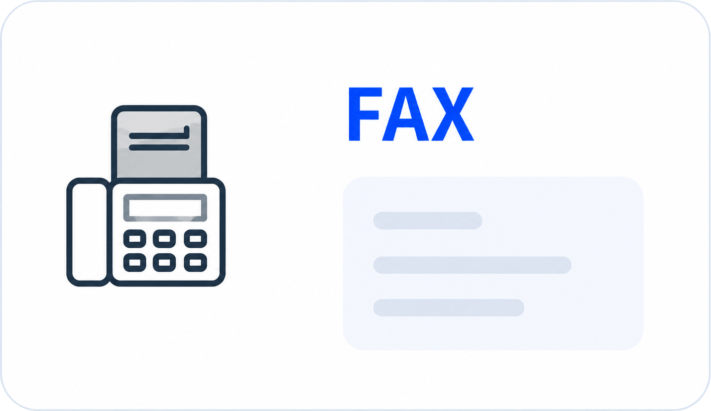FAXの注文
