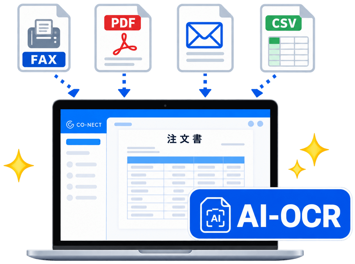 注文書をAI-OCRでデジタル化